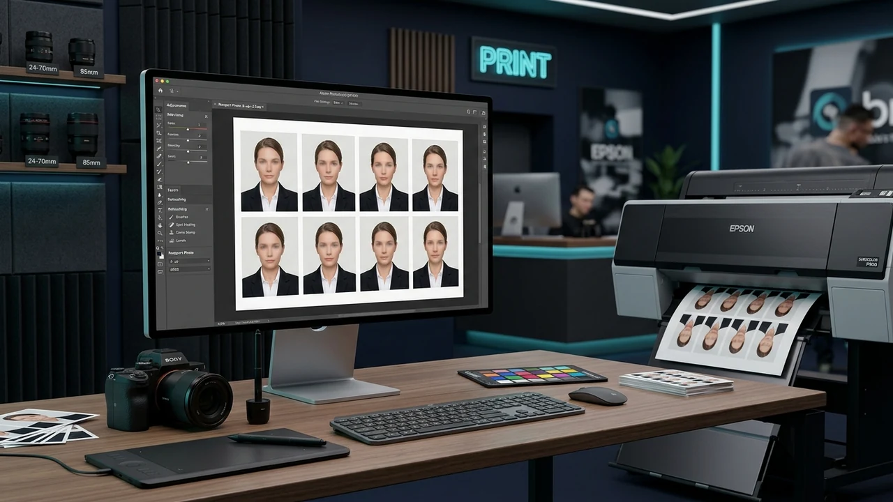 Passport Size Photo Printing